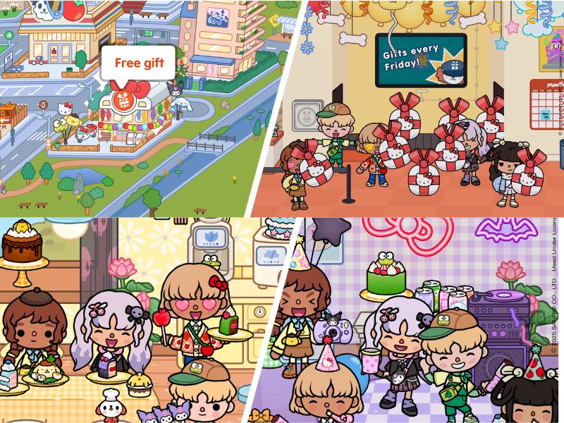 Nhiều Địa Điểm Vui Chơi Và Khám Phá trong Jojoy Toca Boca