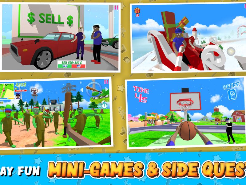 Nhiều Minigame Cực Vui Trong Dude Theft Wars Theartpics