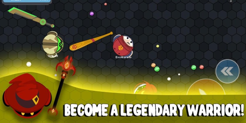 Evowars.io Mod 1.9.32 (Menu, Uang Tidak Terbatas, Keabadian, Level Cepat, OneHit)