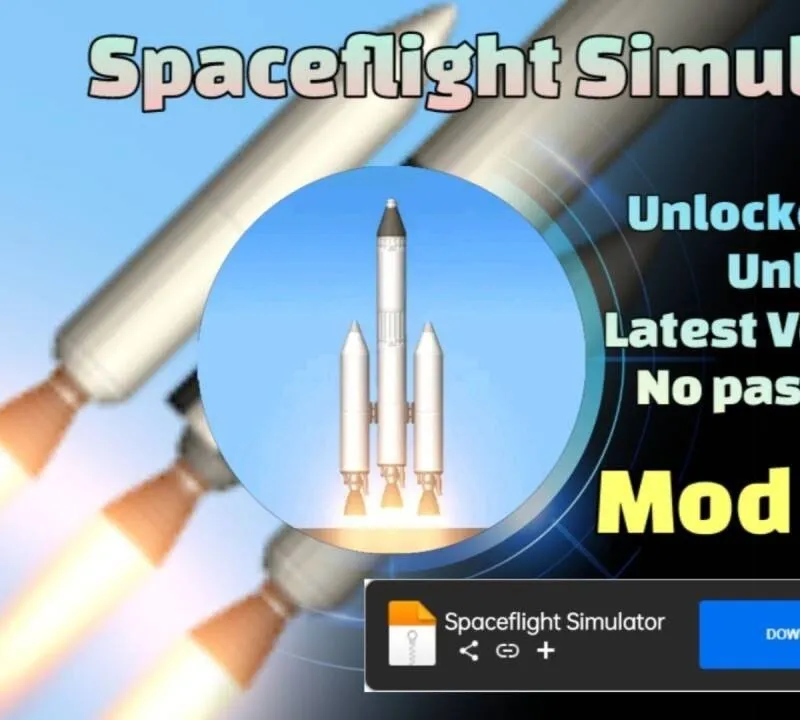 Spaceflight Simulator Mod APK 1.5.10.5 (Semua Terbuka. )