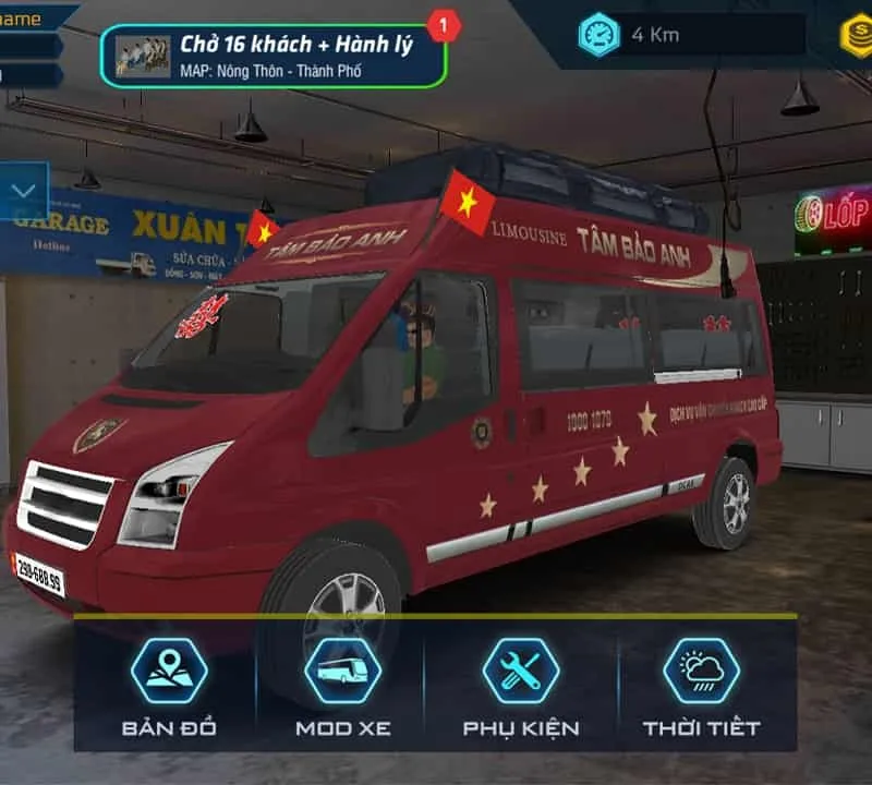 Minibus Simulator Vietnam Mod v2.2.1 (Dibayar)