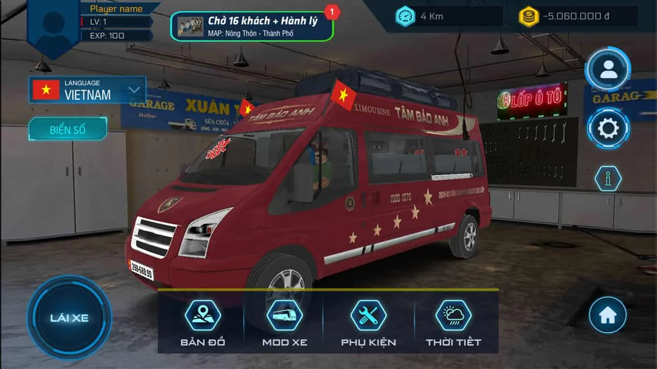 Gameplay Minibus Simulator Vietnam có gì hấp dẫn?