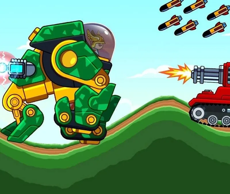 Unduh Hills of Steel Mod + Apk v6.9.0 (Koin tak terbatas)