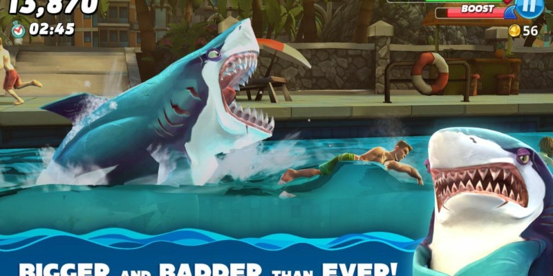 Tải Hack Hungry Shark Evolution Mod Apk (Vô Hạn Tiền, Bất Tử, Menu) v12.8.0