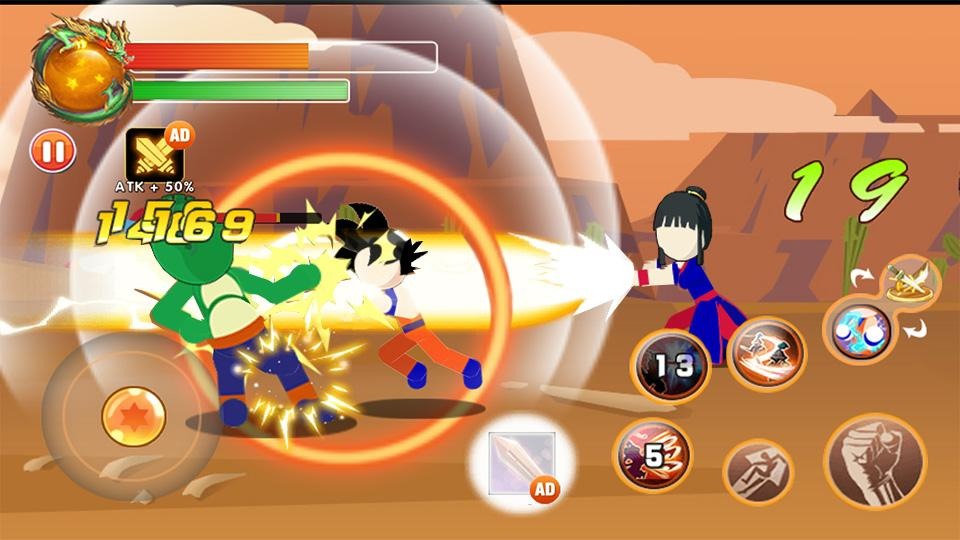 Hướng Dẫn C&aacute;ch Chơi Trong Super Stickman Dragon Warriors Hack