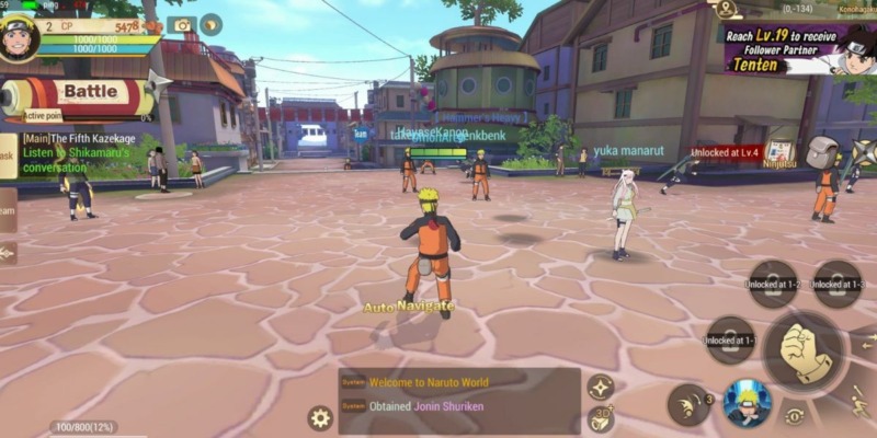 Naruto: Slugfest Mod 1.0.3 (Uang Tidak Terbatas, Permata Tidak Terbatas, Buka Semua)