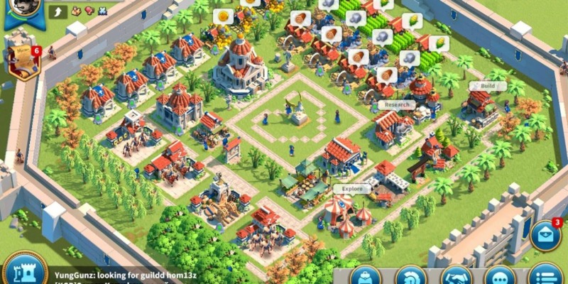 Hack Rise Of Kingdoms Mod Apk (Uang dan Berlian Tak Terbatas) v1.0.85.31