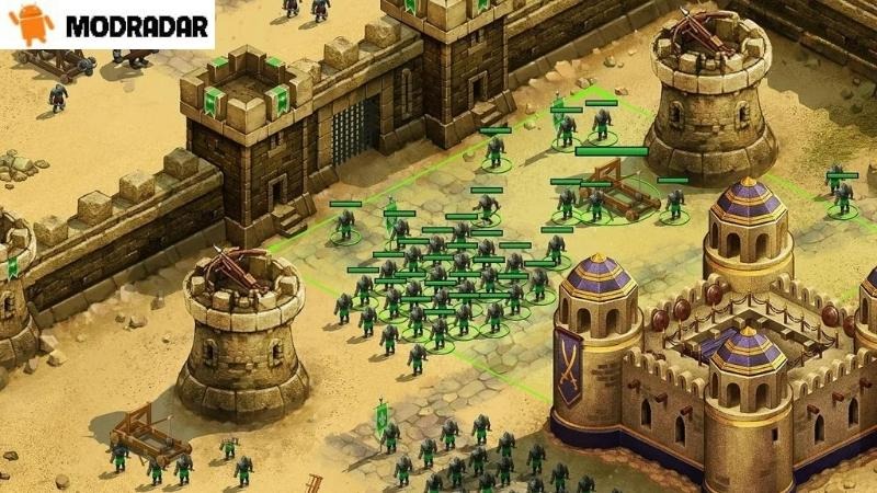 Features included in Throne Rush Mod