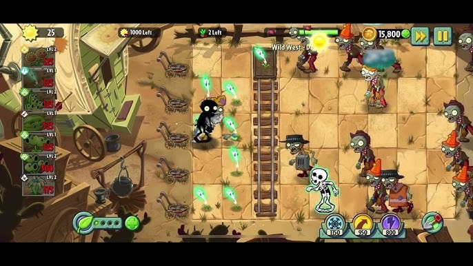 Thủ Thuật Khi Chơi Plants vs Zombies 2 Hack