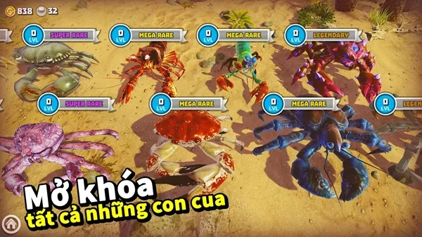 Tải Hack King of Crabs (Mod Full Tiền) v1.21.0