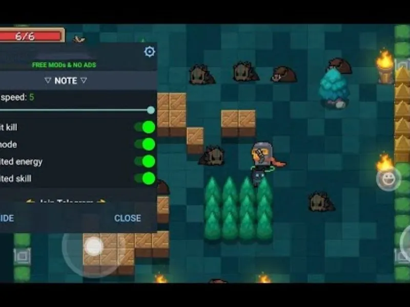 Soul Knight Mod APK 6.6.0 (Permata Tanpa Batas)