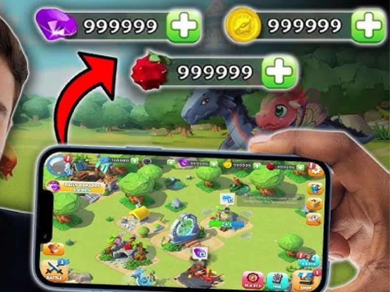 Tính Năng Nổi Bật Có Trong Phiên Bản Dragon Mania Legends Mod