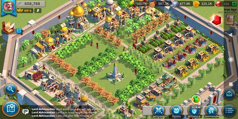 Hack Rise Of Kingdoms Mod Apk (Uang dan Berlian Tak Terbatas) v1.0.85.31