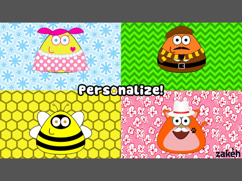 Thay đổi diện mạo của Pou qua Skin hấp dẫn trong Pou