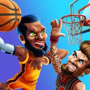 Basketball Arena mod v1.113.1 Tốc độ, Đóng băng đối thủ, Giỏ Mega