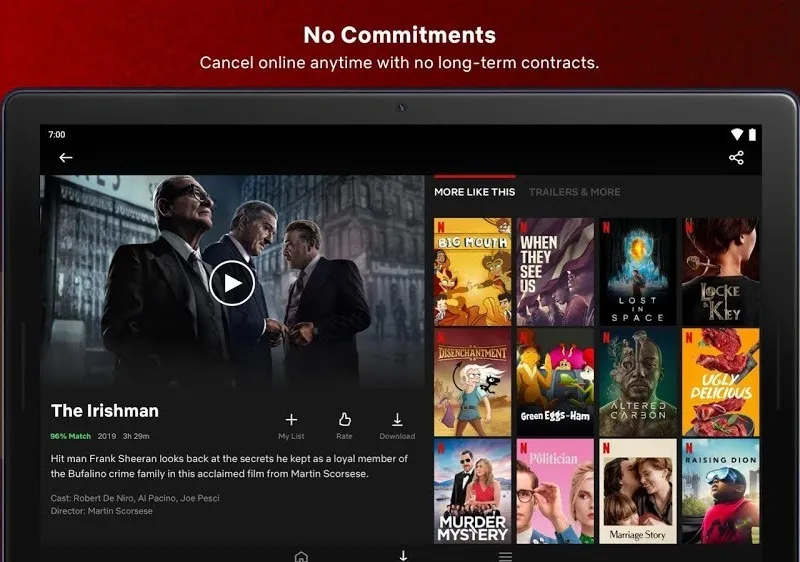 Tải Netflix Mod Apk 8.109.0 cho Android Miễn Phí
