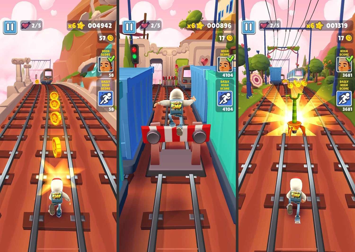 Tính Năng Mod Hấp Dẫn Có Trong Subway Surfers Hack