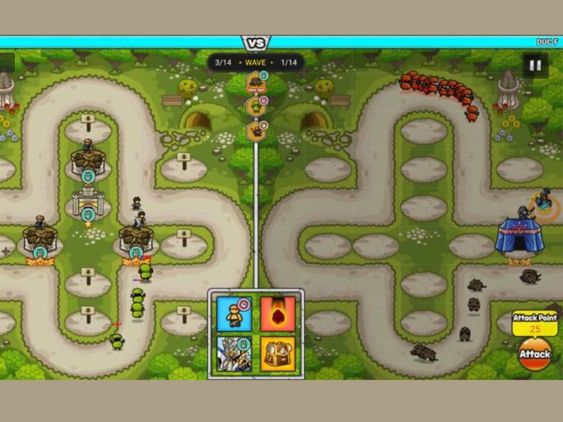 T&iacute;nh Năng Mod của Gold Tower Defence Mod Apk