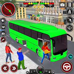 City Bus Games Simulator 3D APK v1.3.1 Miễn Phí