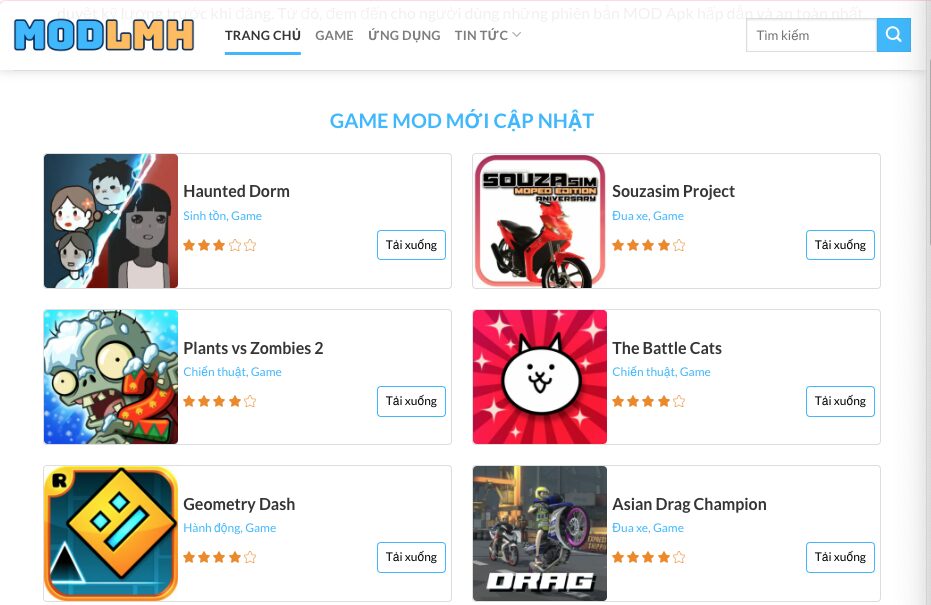 Mọi game MOD APK và ứng dụng Premium đều được MODLMH kiểm duyệt kỹ lưỡng trước khi phát hành