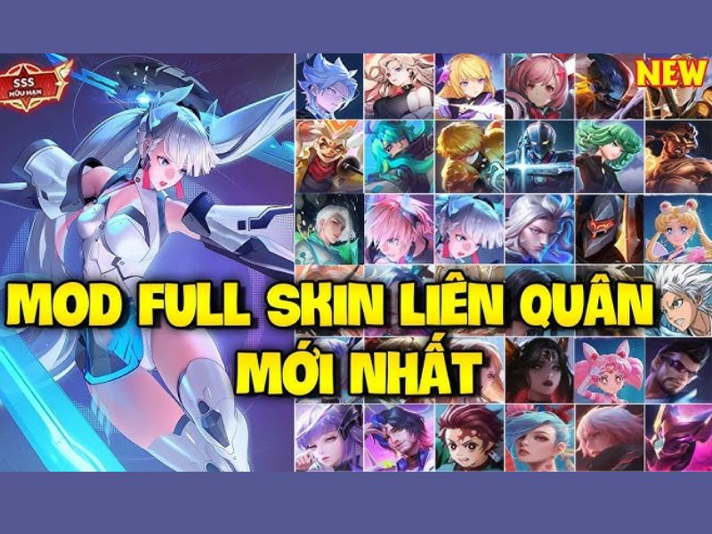 Đặc Điểm Nổi Bật Của Mod Skin Liên Quân
