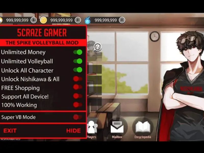 Mod Menu của The Spike Mod APK