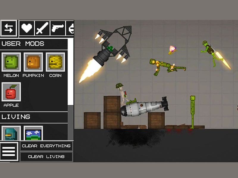 Tính Năng Mod Của Melon Playground Mod APK