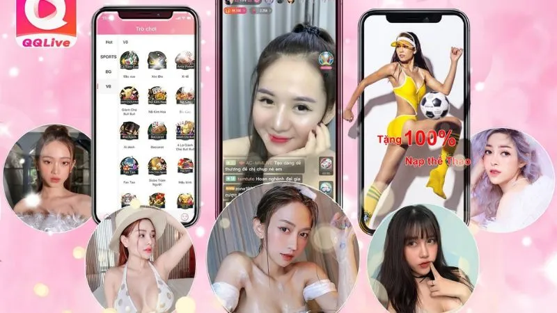 Trò chuyện và kết nối với hotgirl trong QQLive APK