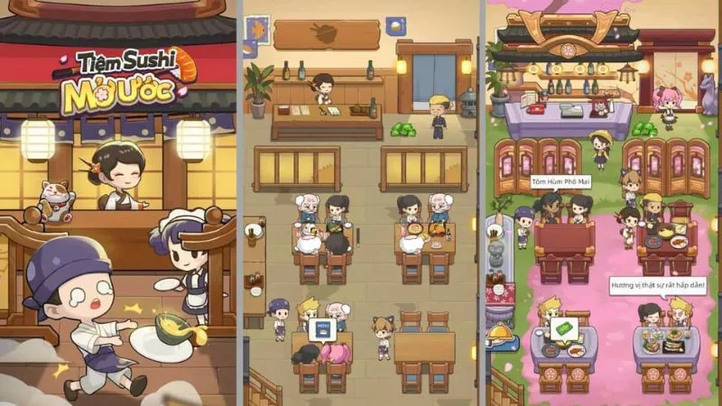 Phát Triển Quán Thông Minh Trong Hack Tiệm Sushi Mơ Ước