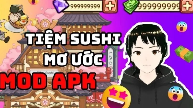 Các Tính Năng Siêu Việt Của Bản Hack Tiệm Sushi Mơ Ước